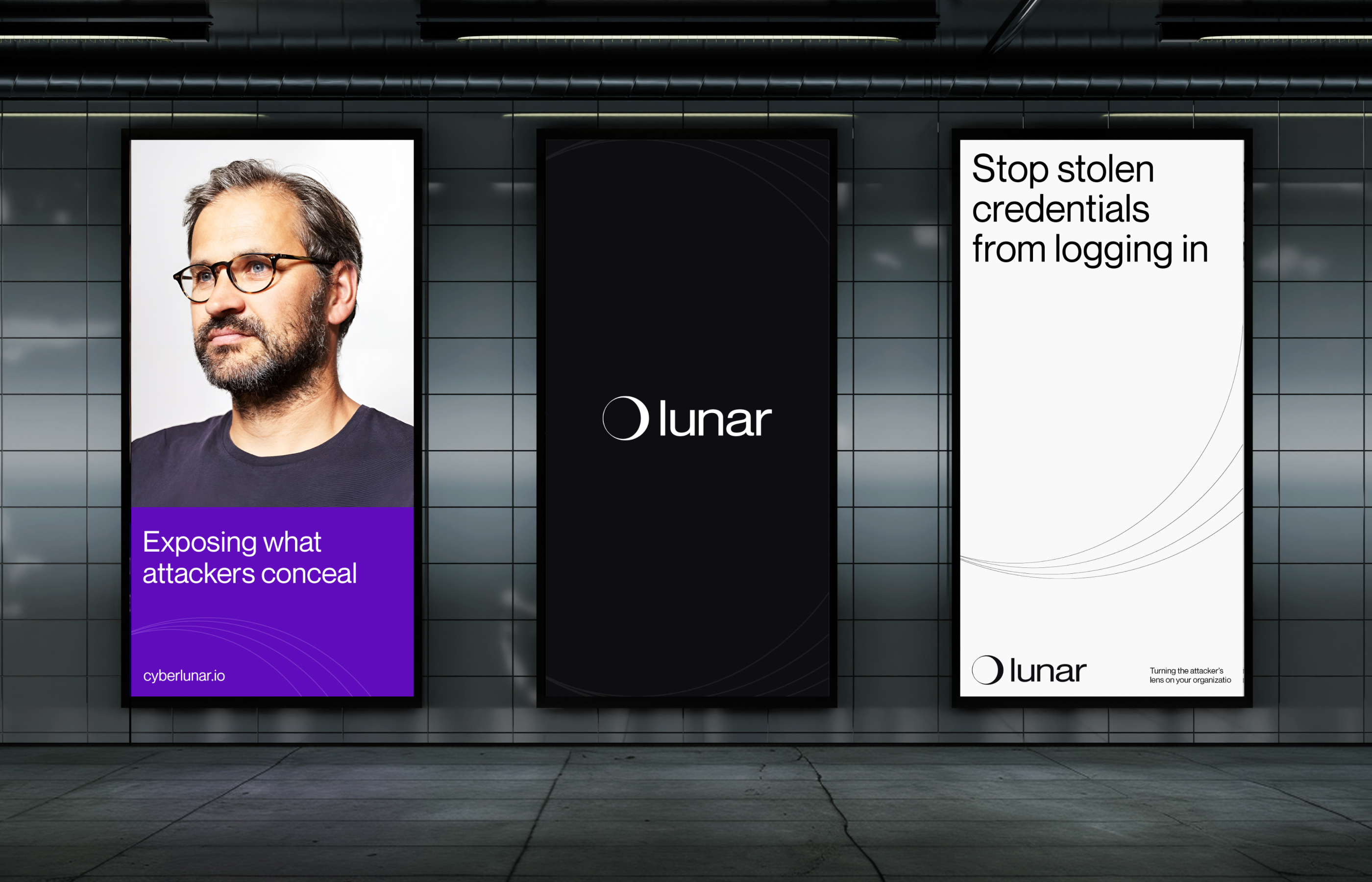 Lunar event badge for cybersecurity professional Steve Burg