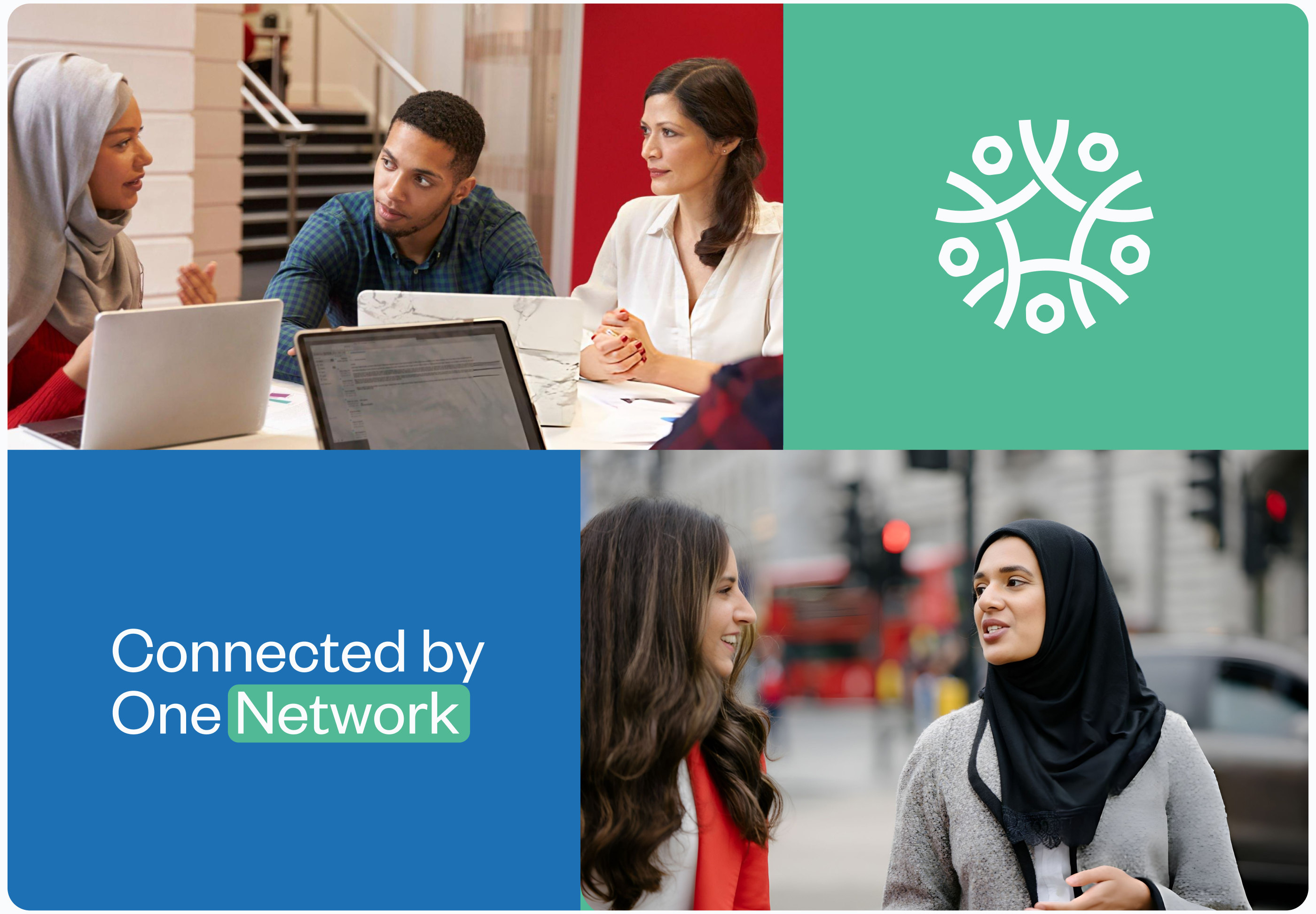 UK Muslim Network brand identity case study, screen 08